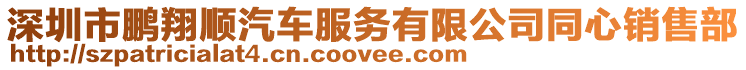 深圳市鵬翔順汽車服務有限公司同心銷售部