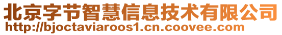 北京字節(jié)智慧信息技術(shù)有限公司