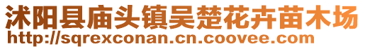 沭陽縣廟頭鎮吳楚花卉苗木場