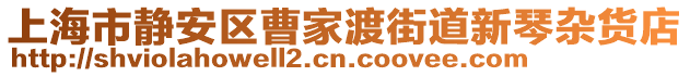 上海市靜安區曹家渡街道新琴雜貨店