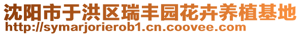 沈陽市于洪區(qū)瑞豐園花卉養(yǎng)植基地