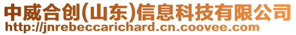 中威合創(山東)信息科技有限公司