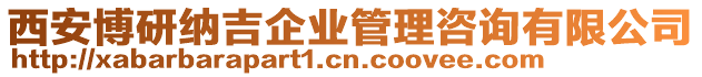 西安博研納吉企業(yè)管理咨詢有限公司