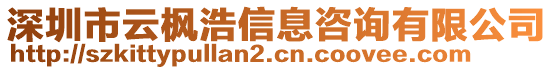 深圳市云楓浩信息咨詢有限公司