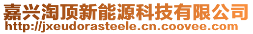 嘉興淘頂新能源科技有限公司