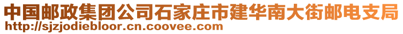 中國郵政集團(tuán)公司石家莊市建華南大街郵電支局