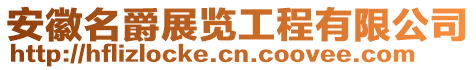 安徽名爵展覽工程有限公司