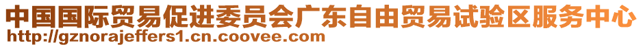 中國(guó)國(guó)際貿(mào)易促進(jìn)委員會(huì)廣東自由貿(mào)易試驗(yàn)區(qū)服務(wù)中心