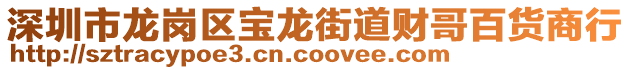 深圳市龍崗區(qū)寶龍街道財哥百貨商行