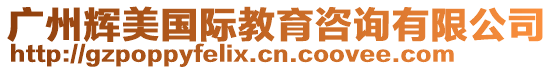 廣州輝美國(guó)際教育咨詢有限公司