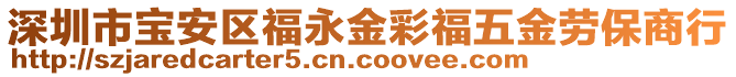 深圳市寶安區福永金彩福五金勞保商行