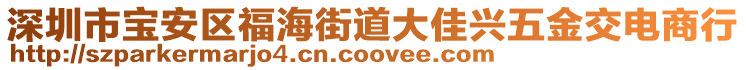 深圳市寶安區福海街道大佳興五金交電商行