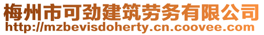 梅州市可勁建筑勞務有限公司