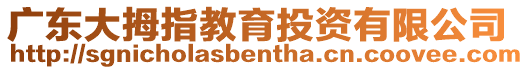 廣東大拇指教育投資有限公司
