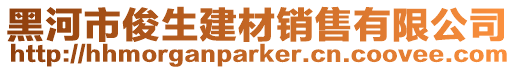 黑河市俊生建材銷售有限公司