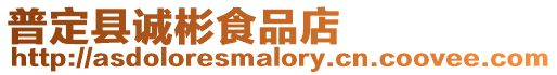 普定縣誠彬食品店