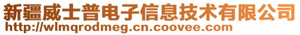 新疆威士普電子信息技術有限公司