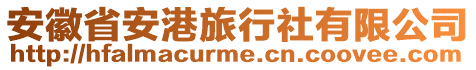 安徽省安港旅行社有限公司