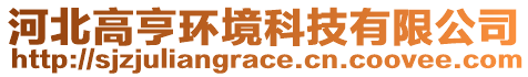 河北高亨環(huán)境科技有限公司