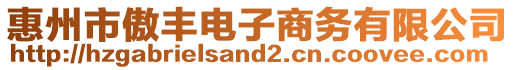 惠州市傲豐電子商務有限公司