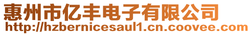 惠州市億豐電子有限公司