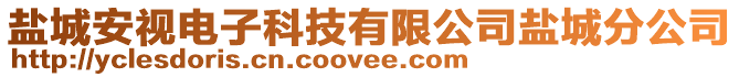 鹽城安視電子科技有限公司鹽城分公司