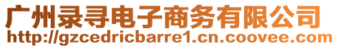 廣州錄尋電子商務(wù)有限公司