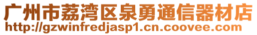 廣州市荔灣區(qū)泉勇通信器材店