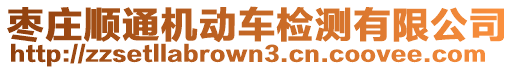 棗莊順通機(jī)動車檢測有限公司