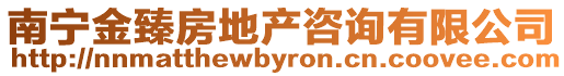 南寧金臻房地產(chǎn)咨詢有限公司