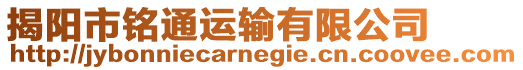 揭陽(yáng)市銘通運(yùn)輸有限公司