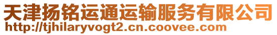 天津揚銘運通運輸服務有限公司