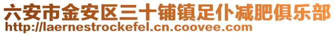 六安市金安區(qū)三十鋪鎮(zhèn)足仆減肥俱樂部