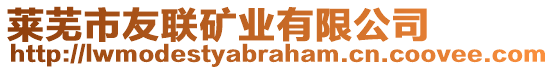 萊蕪市友聯(lián)礦業(yè)有限公司