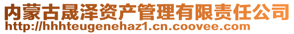 內(nèi)蒙古晟澤資產(chǎn)管理有限責(zé)任公司