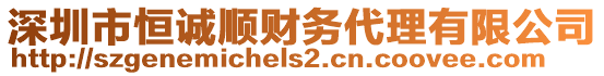 深圳市恒誠順財(cái)務(wù)代理有限公司