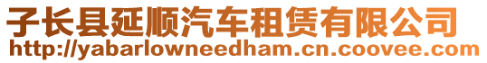 子長縣延順汽車租賃有限公司