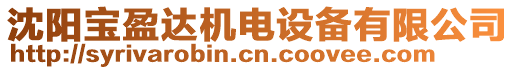 沈陽寶盈達機電設(shè)備有限公司