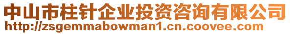 中山市柱針企業(yè)投資咨詢有限公司