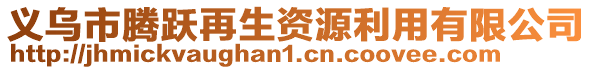 義烏市騰躍再生資源利用有限公司