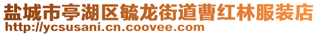 鹽城市亭湖區毓龍街道曹紅林服裝店