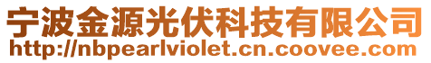 寧波金源光伏科技有限公司