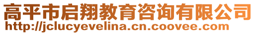 高平市啟翔教育咨詢有限公司