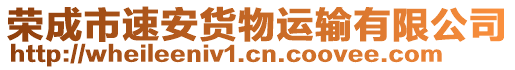 榮成市速安貨物運(yùn)輸有限公司