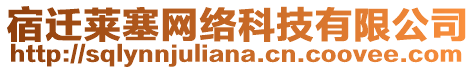 宿遷萊塞網(wǎng)絡科技有限公司