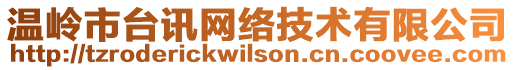 溫嶺市臺訊網(wǎng)絡(luò)技術(shù)有限公司