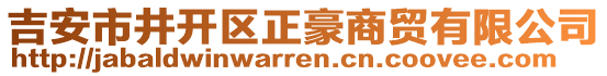 吉安市井開(kāi)區(qū)正豪商貿(mào)有限公司