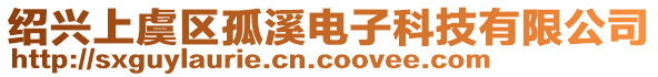 紹興上虞區孤溪電子科技有限公司