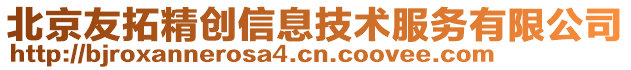 北京友拓精創信息技術服務有限公司