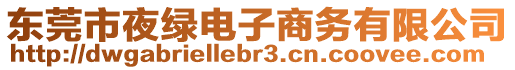 東莞市夜綠電子商務(wù)有限公司